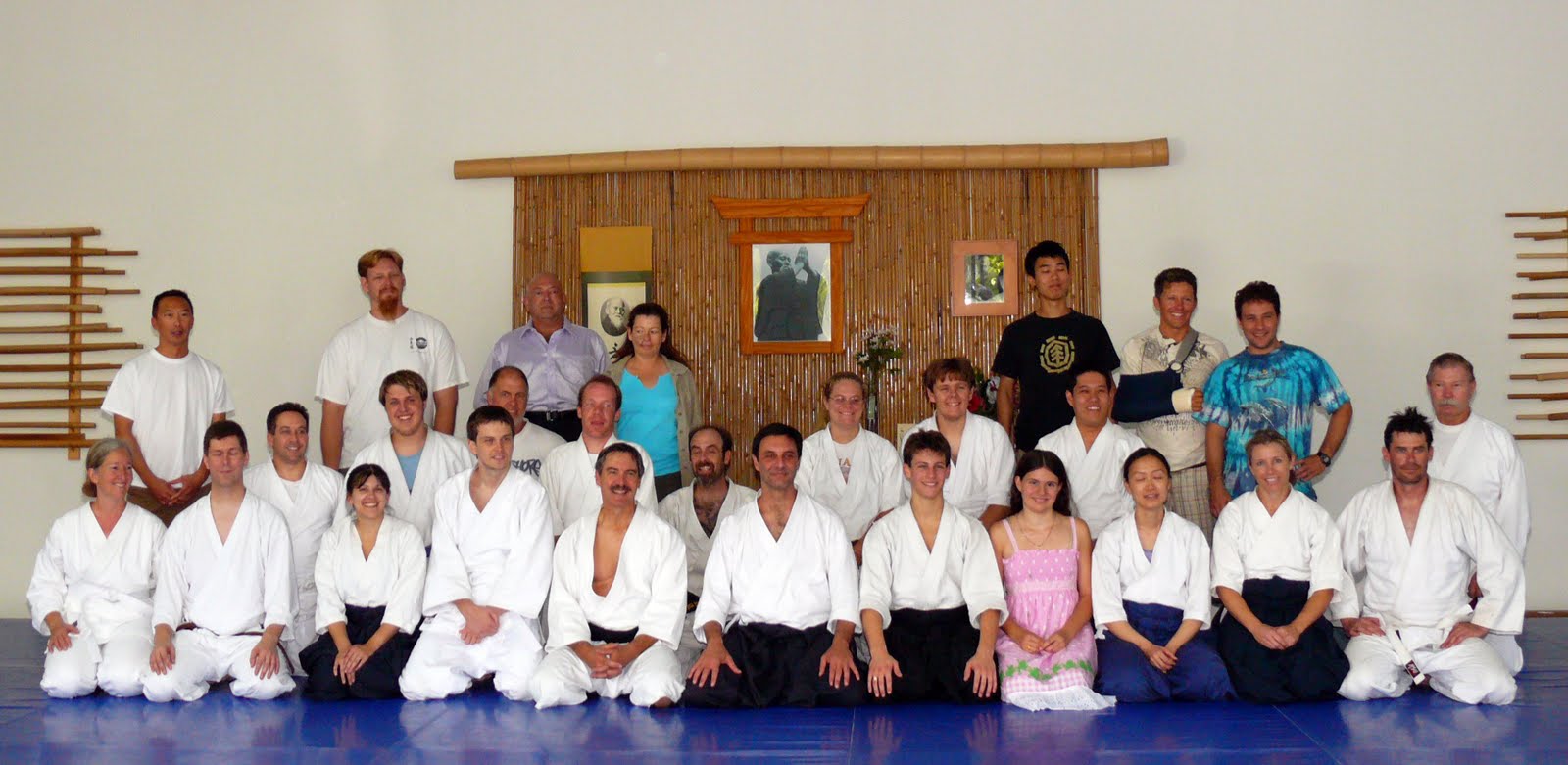 Aikido of San Diego - Group Photo - 15 August 2009