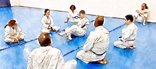 New Aikido students can benefit from focused work on rolling and falling