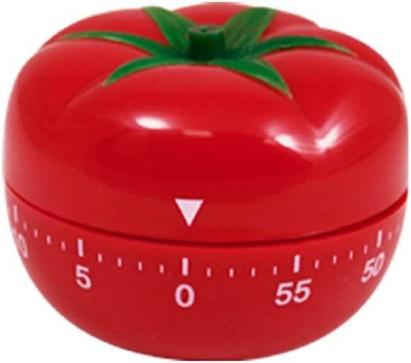 You don't need anything fancy. A typical tomato-shaped kitchen timer will do. This is the source of the name for the "pomodoro method" of working in short, timed sprints.
